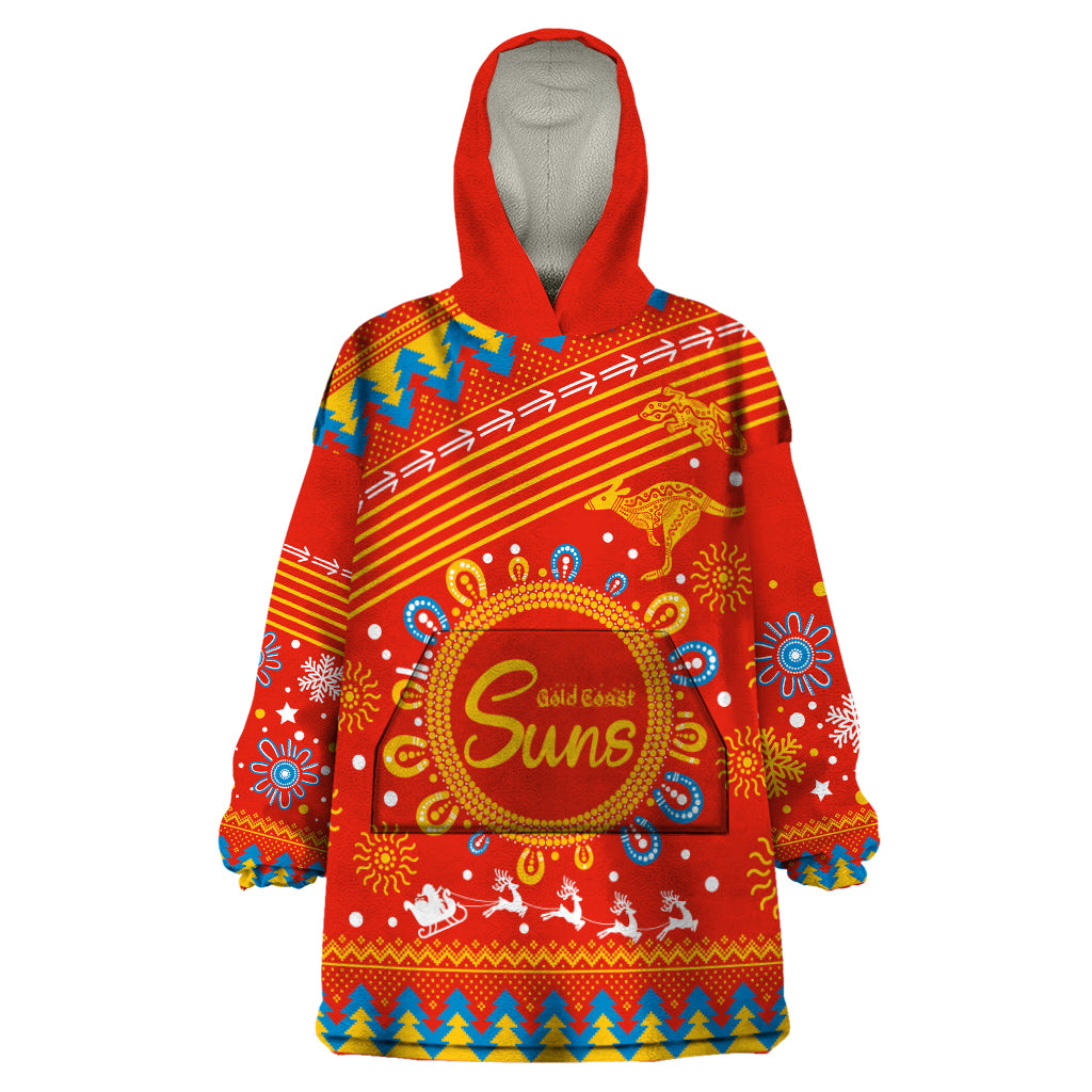 Custom GC Suns Football Wearable Blanket Hoodie Christmas Vibe 2023 - Vibe Hoodie Shop