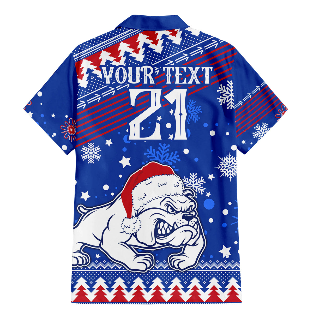 bulldogs-football-family-matching-mermaid-dress-and-hawaiian-shirt-christmas-vibe-2023