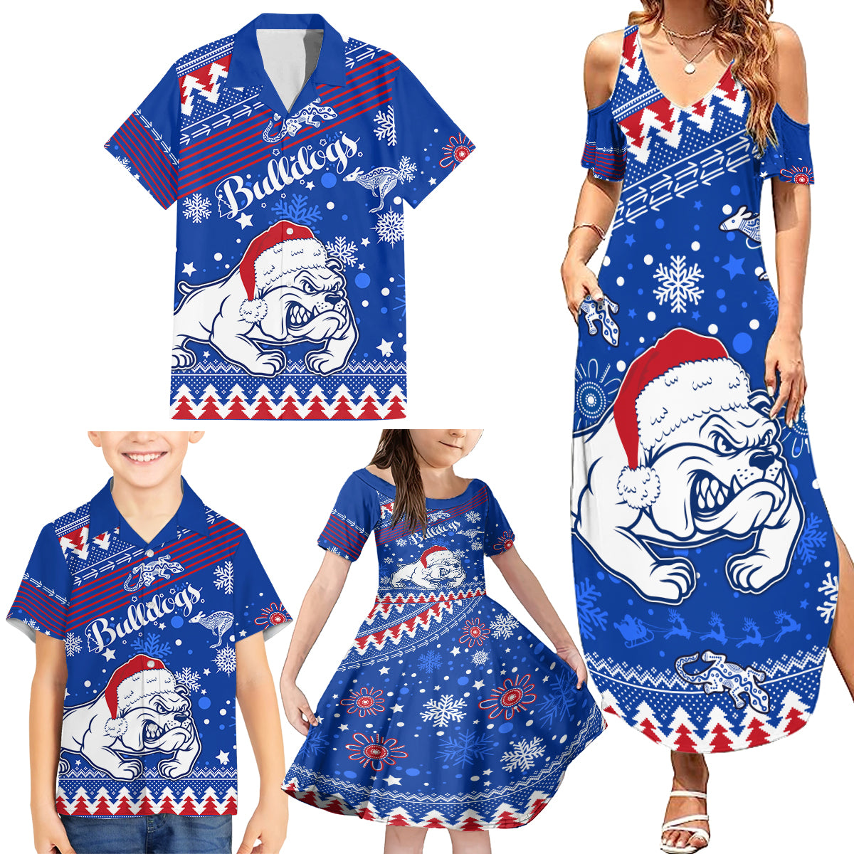 bulldogs-football-family-matching-summer-maxi-dress-and-hawaiian-shirt-christmas-vibe-2023