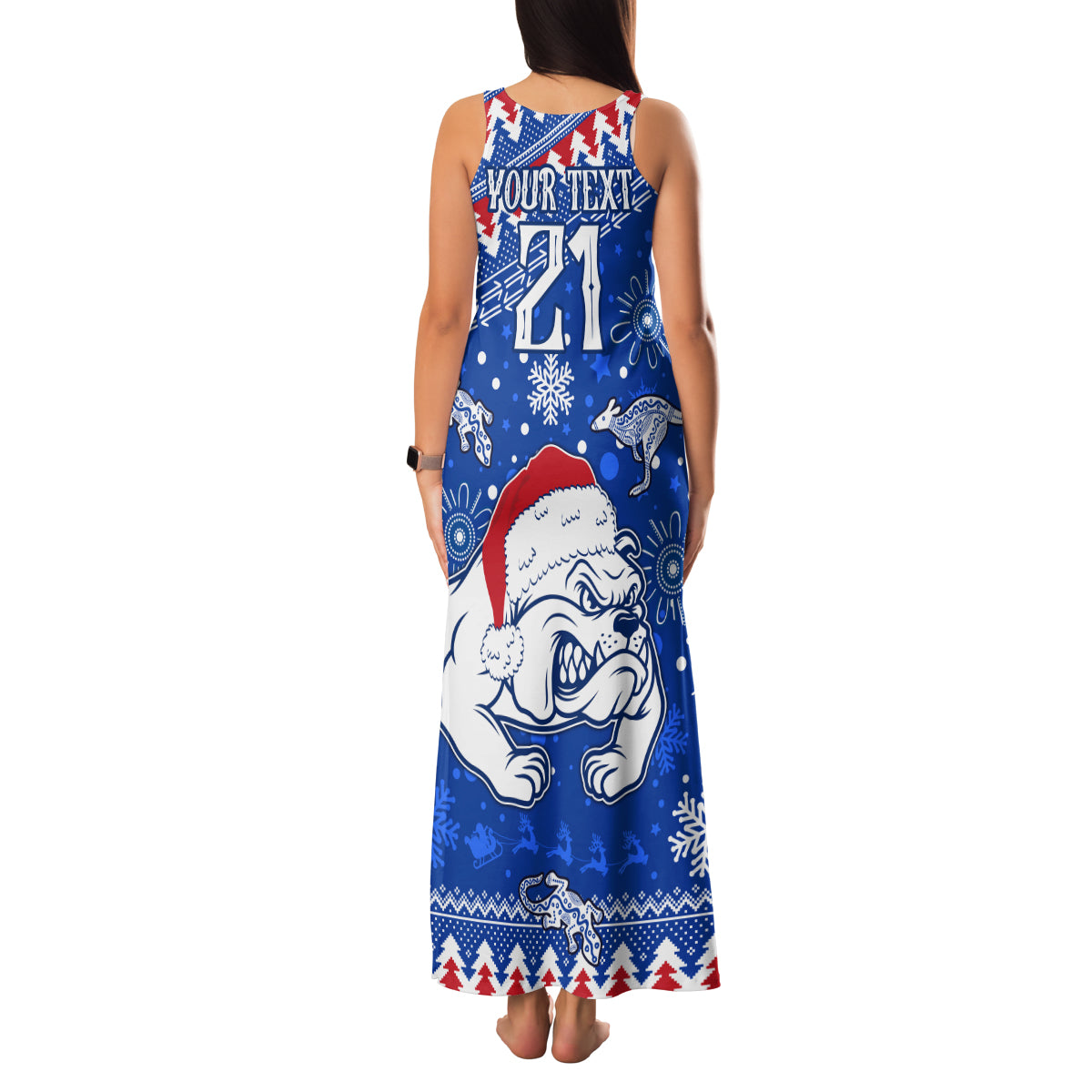 bulldogs-football-family-matching-tank-maxi-dress-and-hawaiian-shirt-christmas-vibe-2023