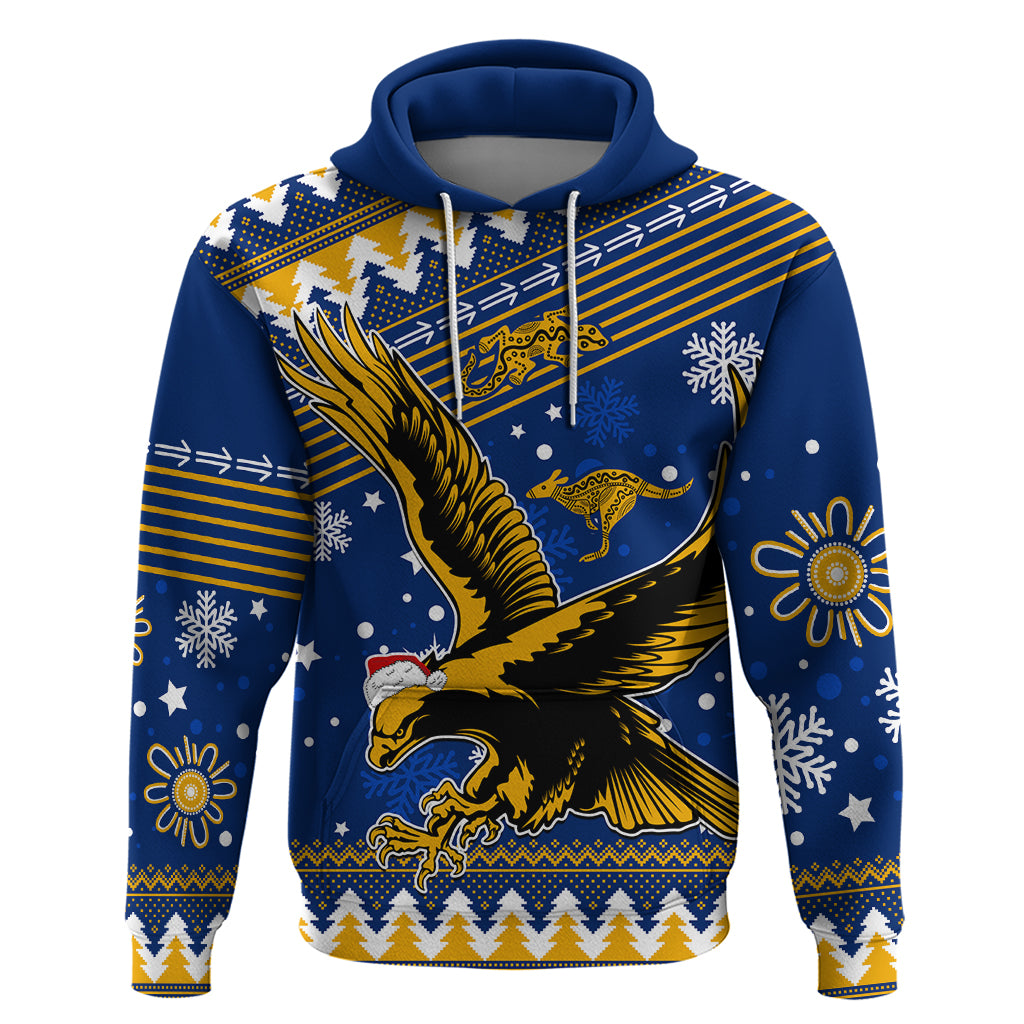 Custom Eagles Football Hoodie Christmas Vibe 2023 LT9 - Vibe Hoodie Shop