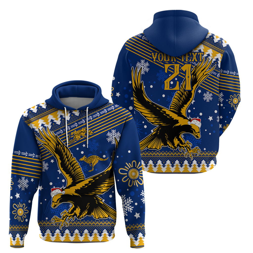 Custom Eagles Football Hoodie Christmas Vibe 2023 LT9 - Vibe Hoodie Shop