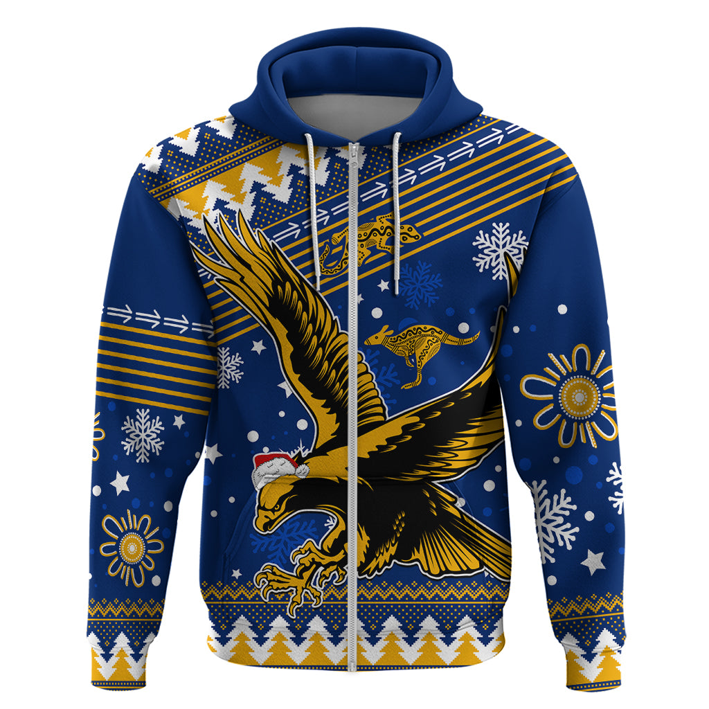 Custom Eagles Football Hoodie Christmas Vibe 2023 LT9 - Vibe Hoodie Shop