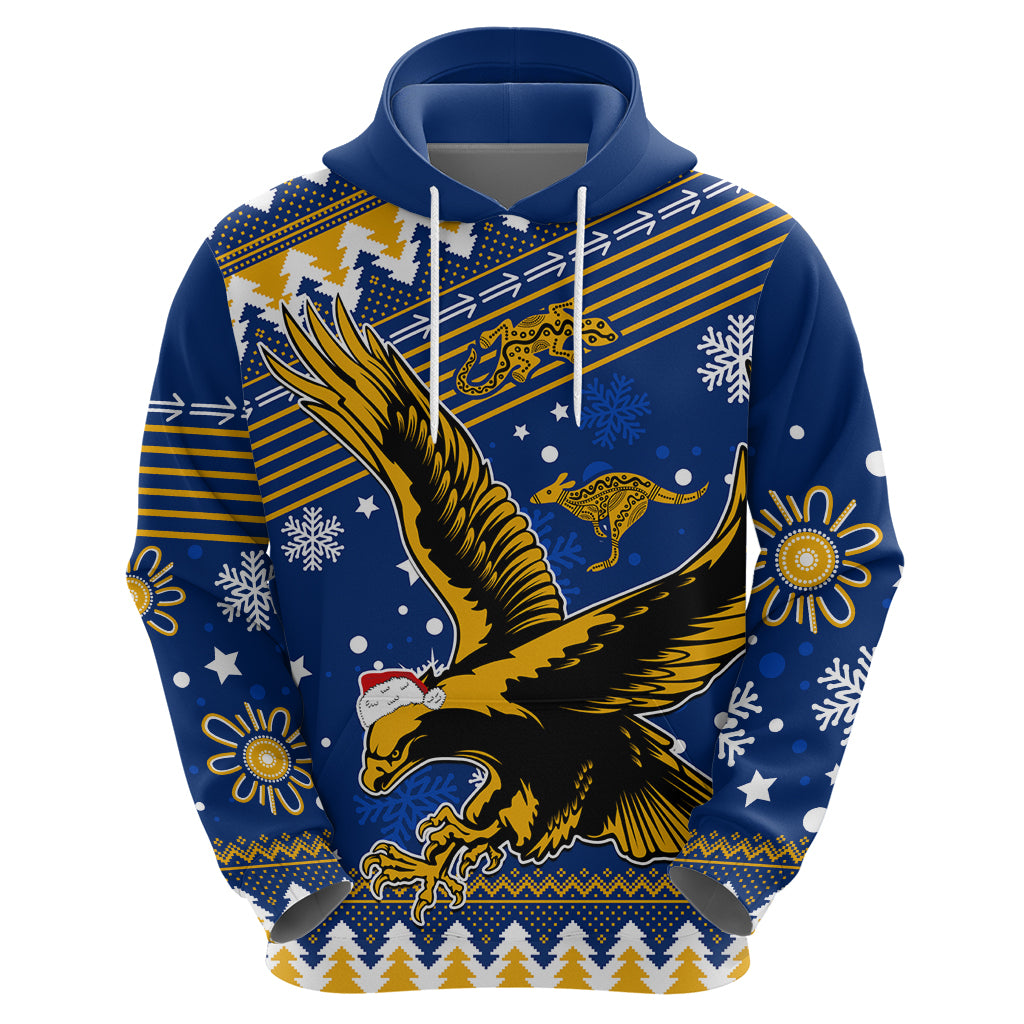 Custom Eagles Football Hoodie Christmas Vibe 2023 LT9 - Vibe Hoodie Shop