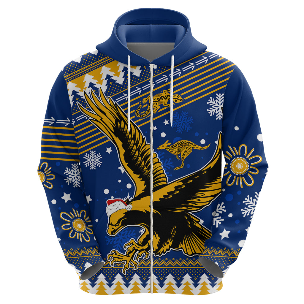 Custom Eagles Football Hoodie Christmas Vibe 2023 LT9 - Vibe Hoodie Shop