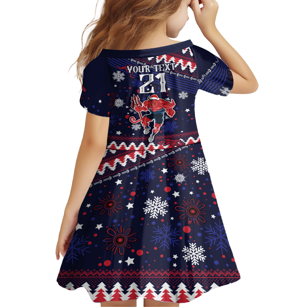 custom-melbourne-demons-football-family-matching-long-sleeve-bodycon-dress-and-hawaiian-shirt-narrm-christmas-vibe-2023