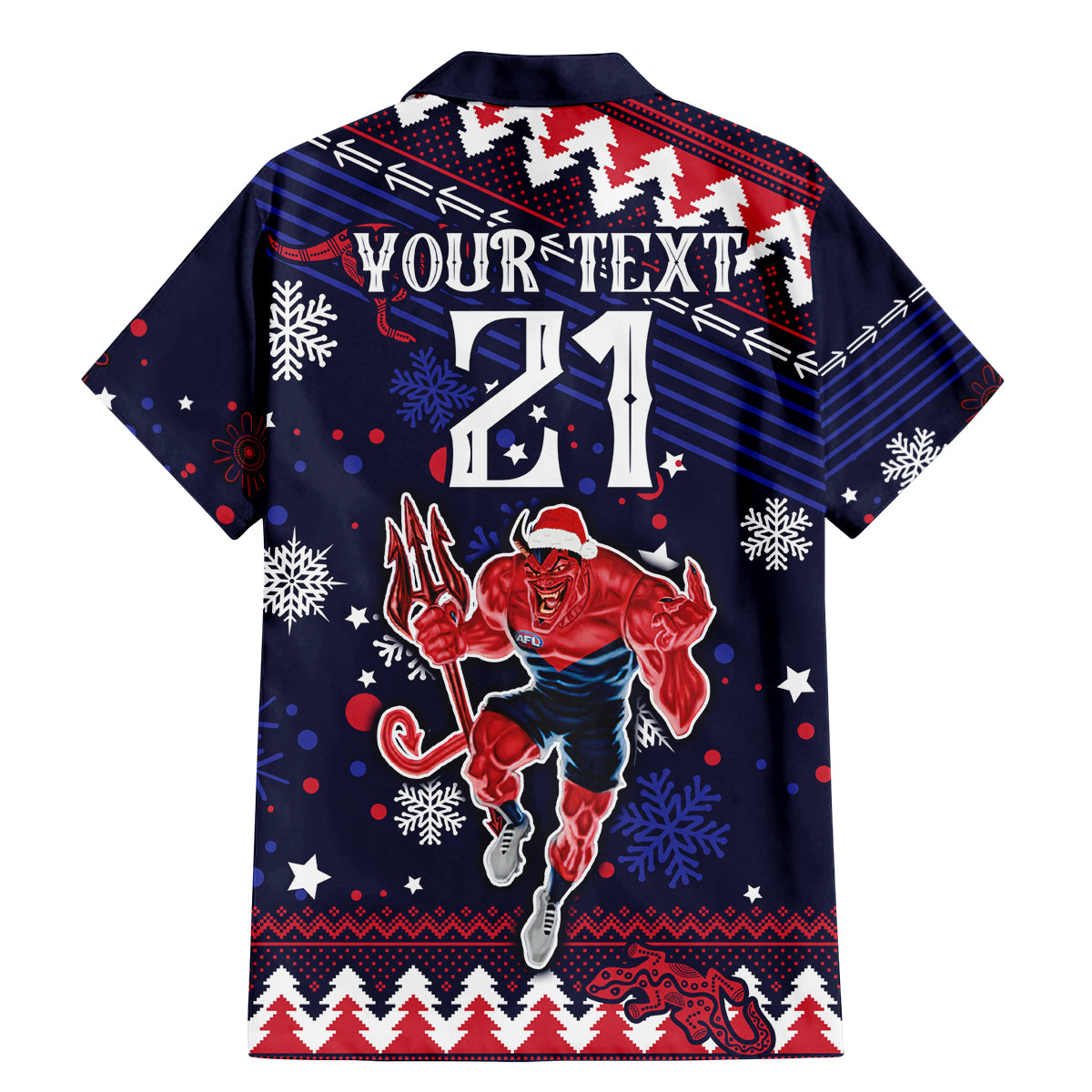 custom-melbourne-demons-football-family-matching-mermaid-dress-and-hawaiian-shirt-narrm-christmas-vibe-2023