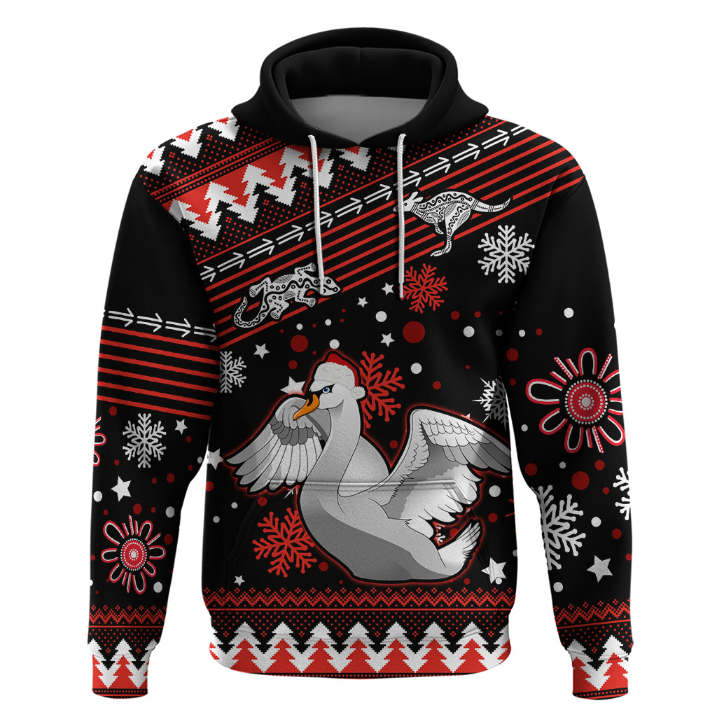 Custom Swans Football Hoodie Christmas Vibe 2023 LT9 - Vibe Hoodie Shop