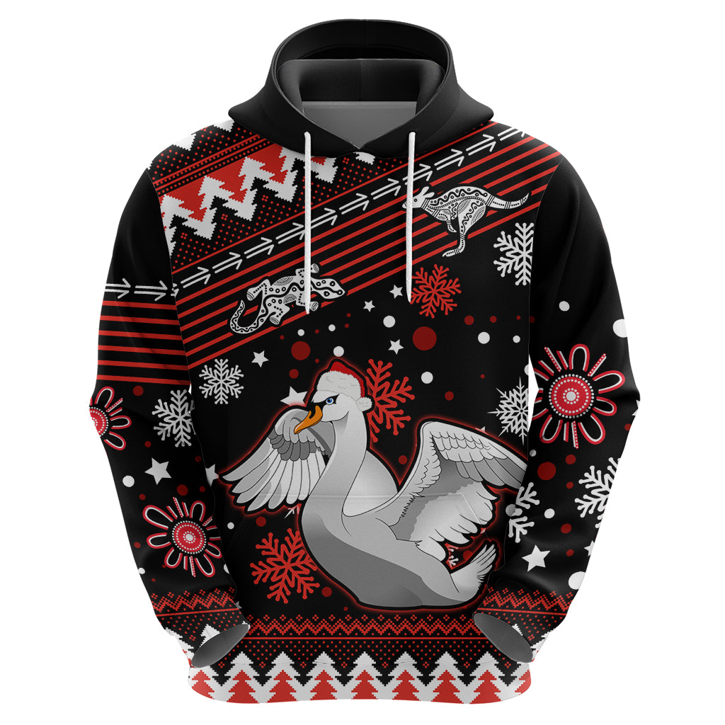 Custom Swans Football Hoodie Christmas Vibe 2023 LT9 - Vibe Hoodie Shop