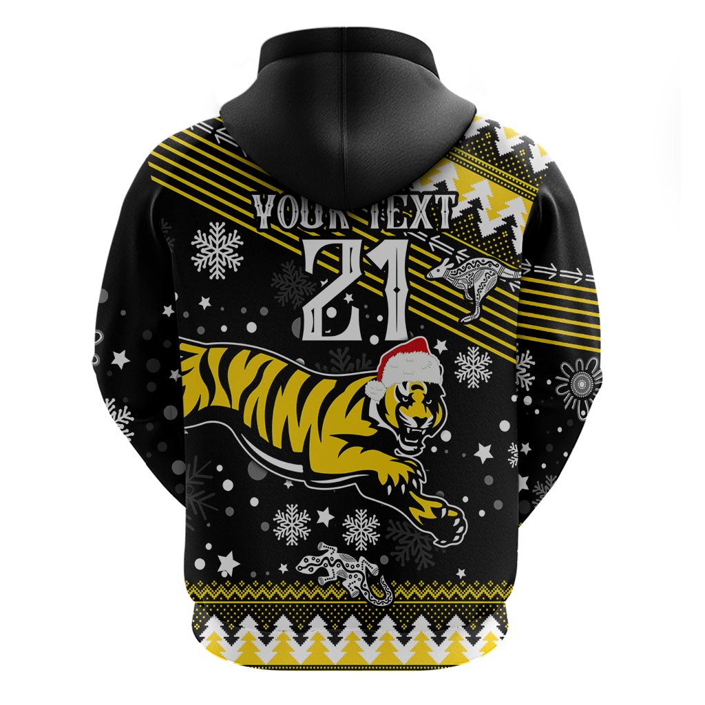 Custom Tigers Football Hoodie Christmas Vibe 2023 LT9 - Vibe Hoodie Shop