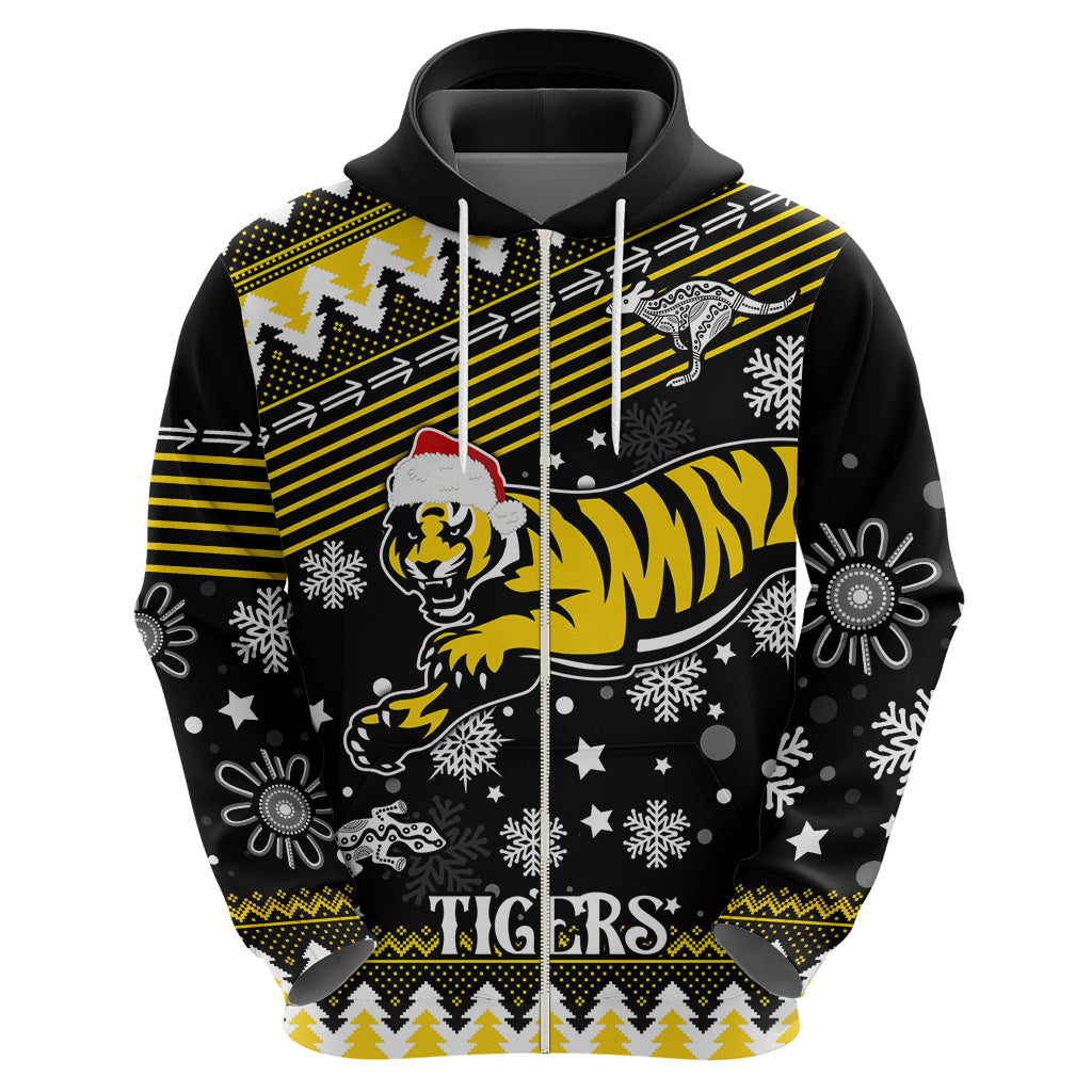 Custom Tigers Football Hoodie Christmas Vibe 2023 LT9 - Vibe Hoodie Shop