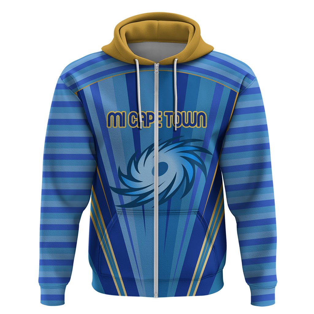 MI Cape Town Custom Hoodie South African Cricket 2024 Sporty LT9 - Vibe Hoodie Shop