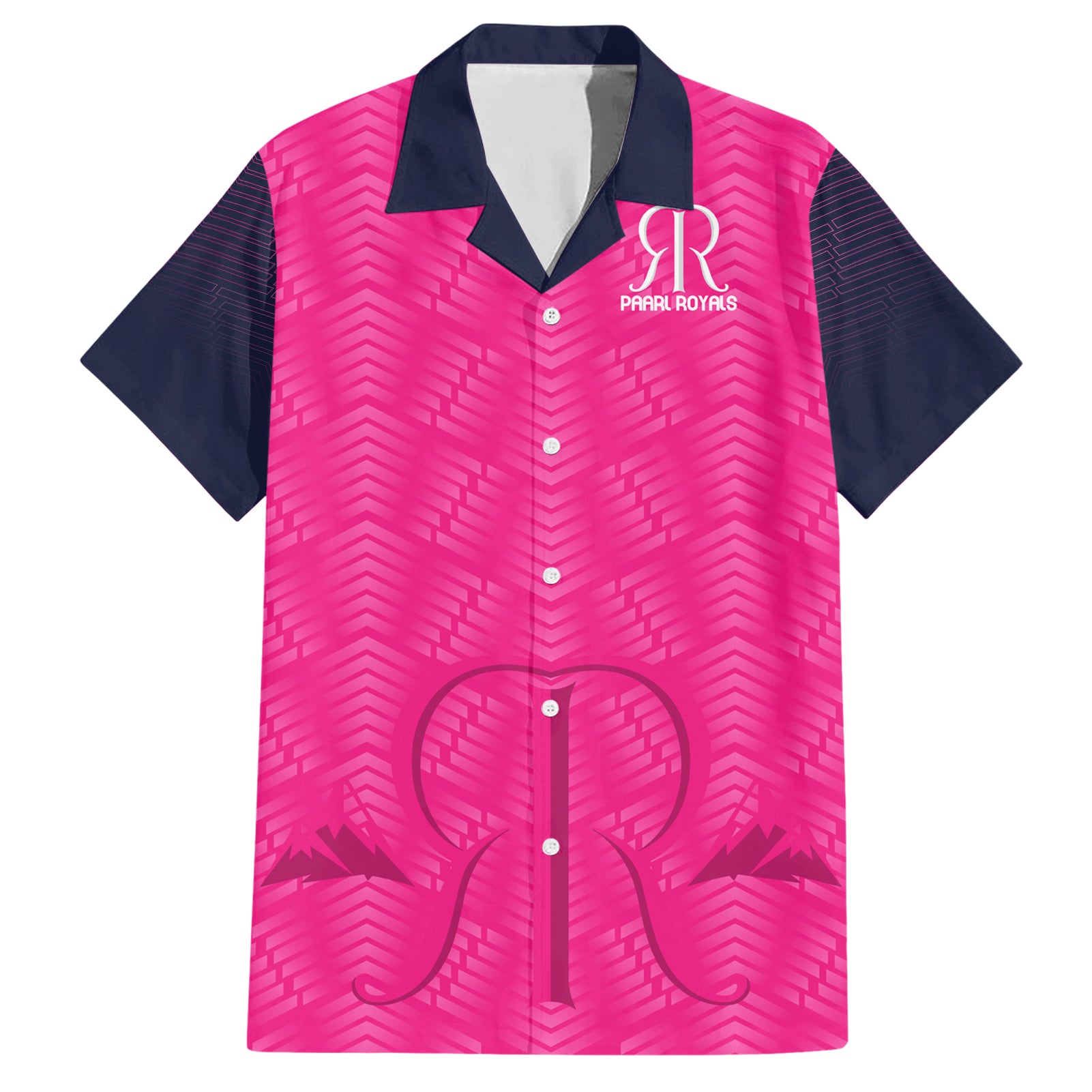 Paarl Royals Custom Hawaiian Shirt South African Cricket 2024 Sporty - Vibe Hoodie Shop