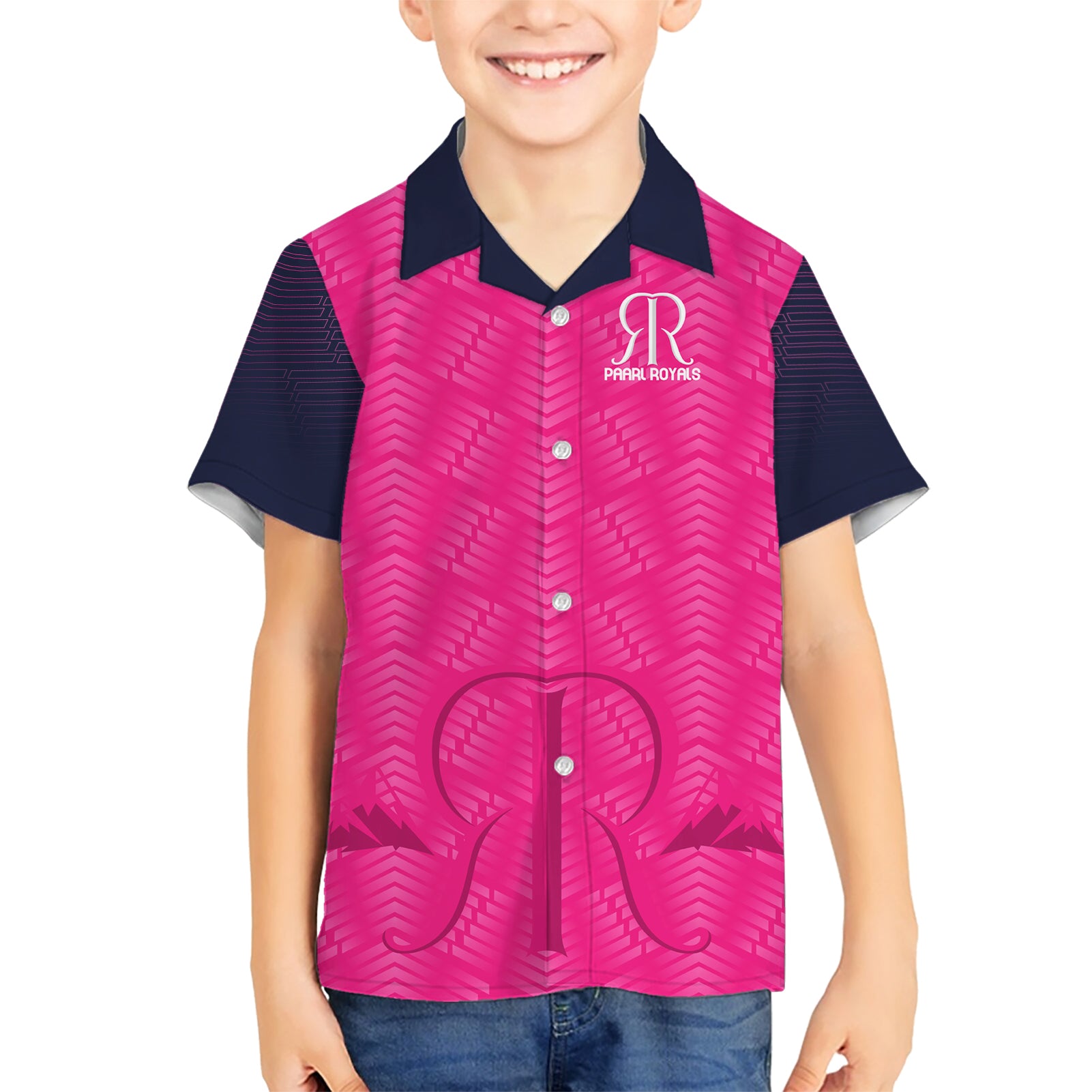 Paarl Royals Custom Hawaiian Shirt South African Cricket 2024 Sporty - Vibe Hoodie Shop