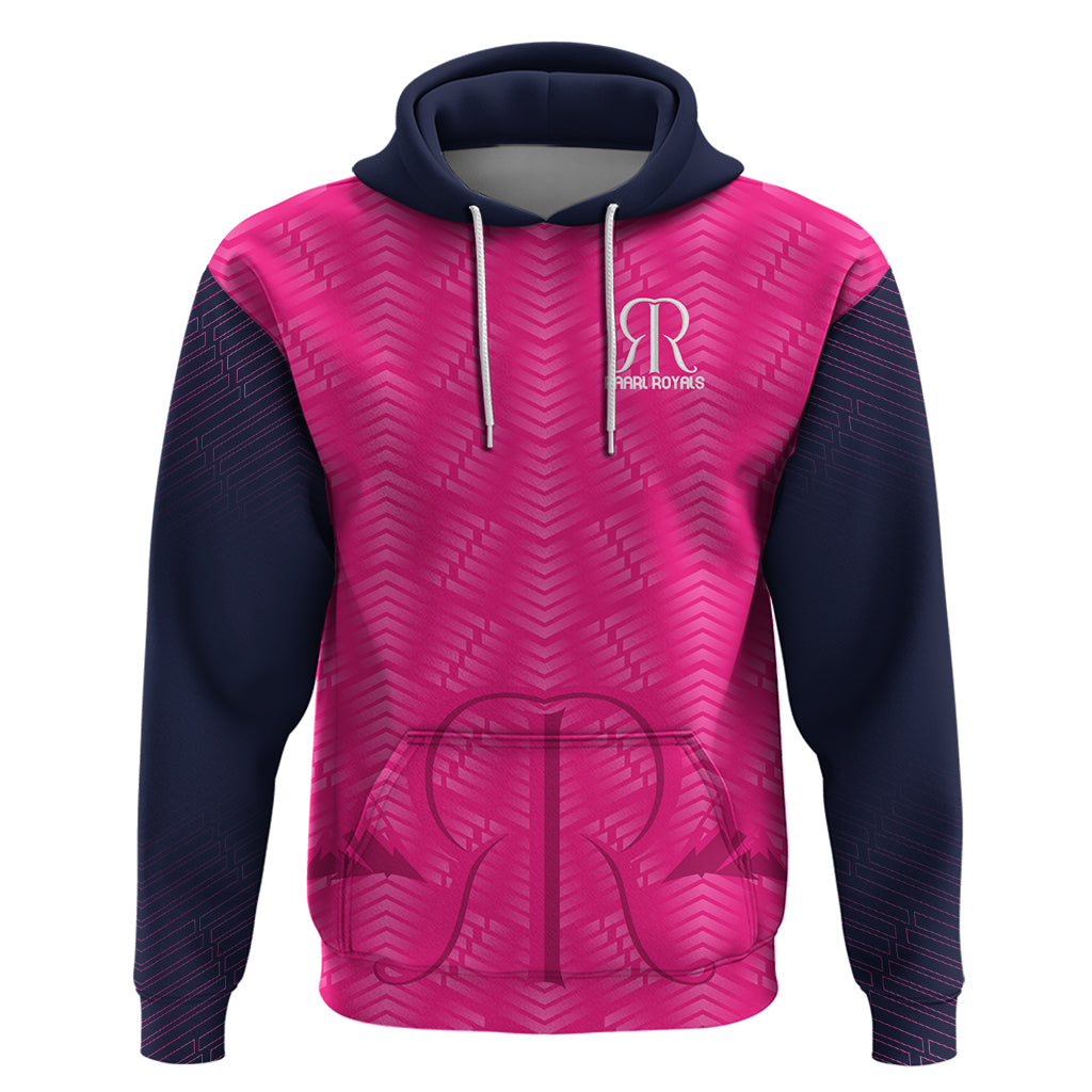 Paarl Royals Custom Hoodie South African Cricket 2024 Sporty LT9 - Vibe Hoodie Shop