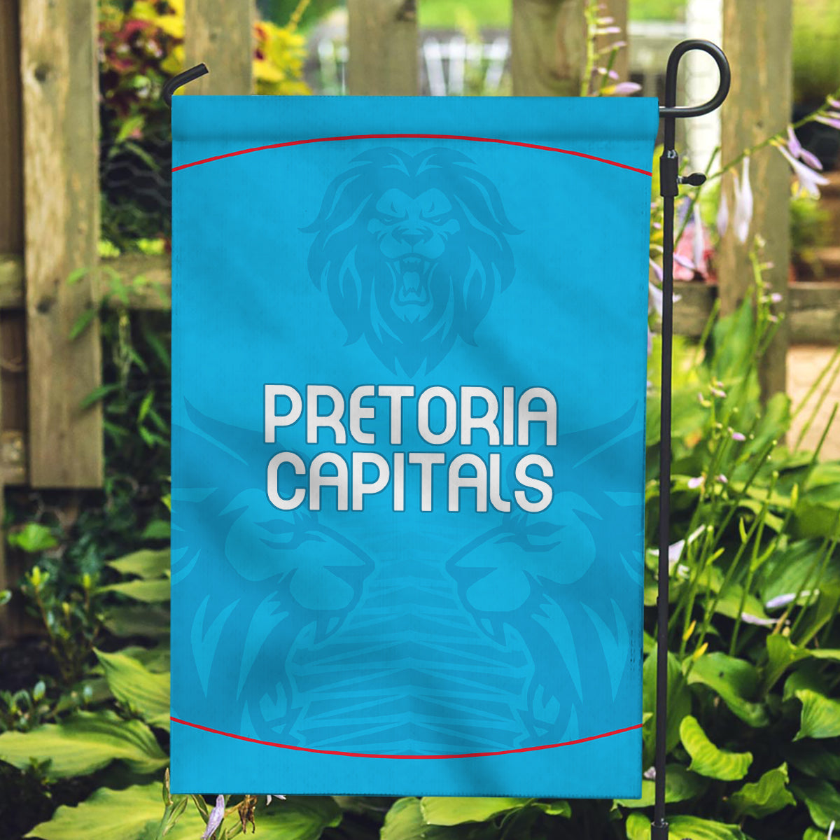 Pretoria Capitals Custom Garden Flag South African Cricket 2024 Sporty - Vibe Hoodie Shop