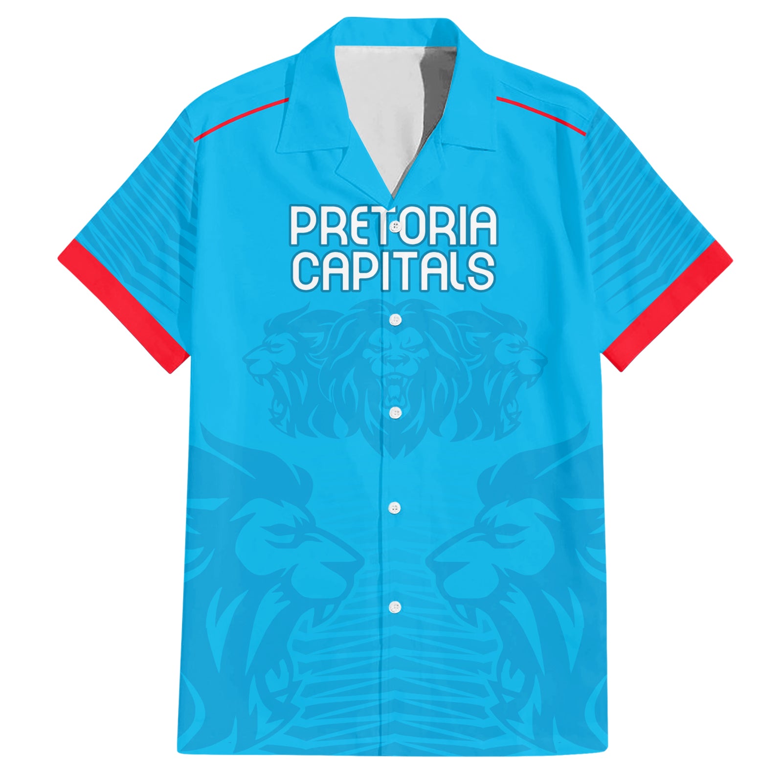 Pretoria Capitals Custom Hawaiian Shirt South African Cricket 2024 Sporty - Vibe Hoodie Shop