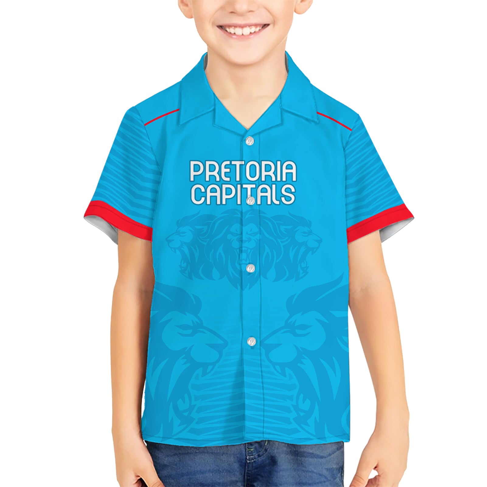 Pretoria Capitals Custom Hawaiian Shirt South African Cricket 2024 Sporty - Vibe Hoodie Shop