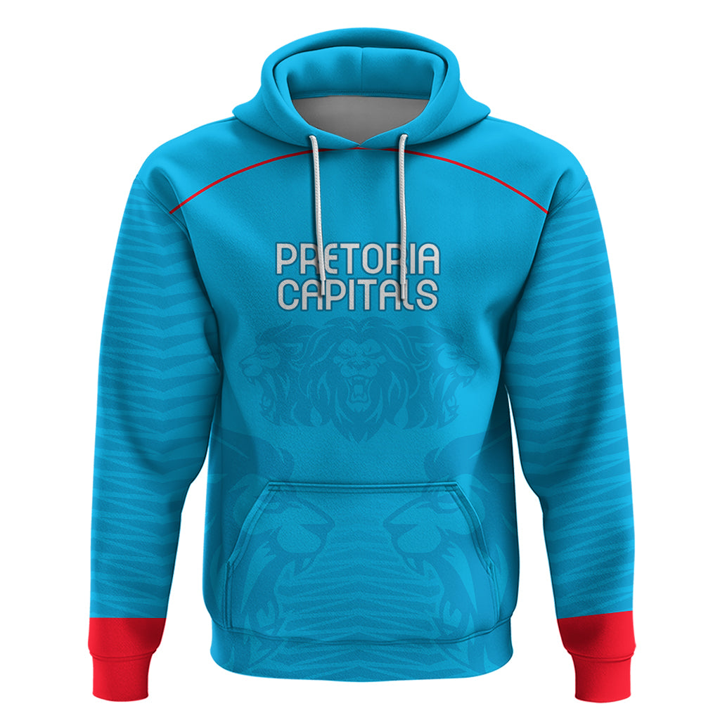 Pretoria Capitals Custom Hoodie South African Cricket 2024 Sporty LT9 - Vibe Hoodie Shop