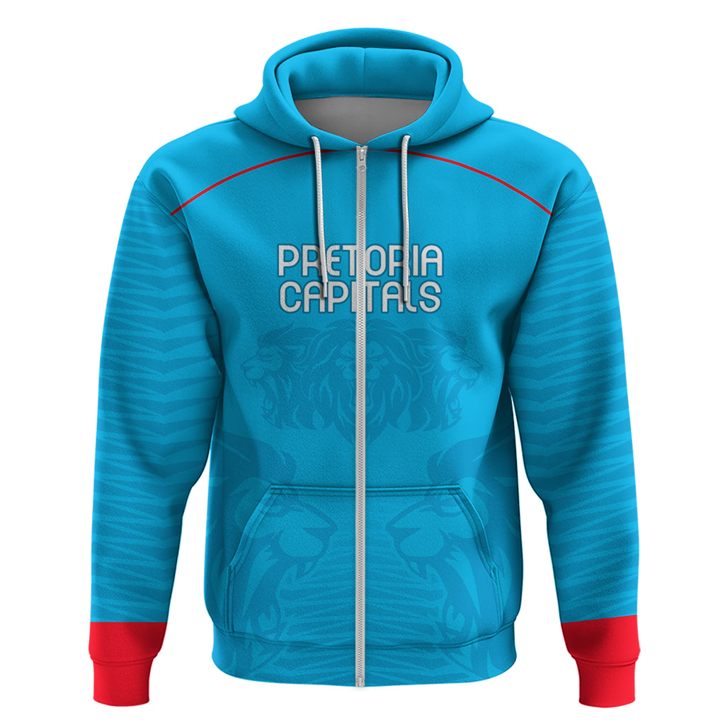 Pretoria Capitals Custom Hoodie South African Cricket 2024 Sporty LT9 - Vibe Hoodie Shop