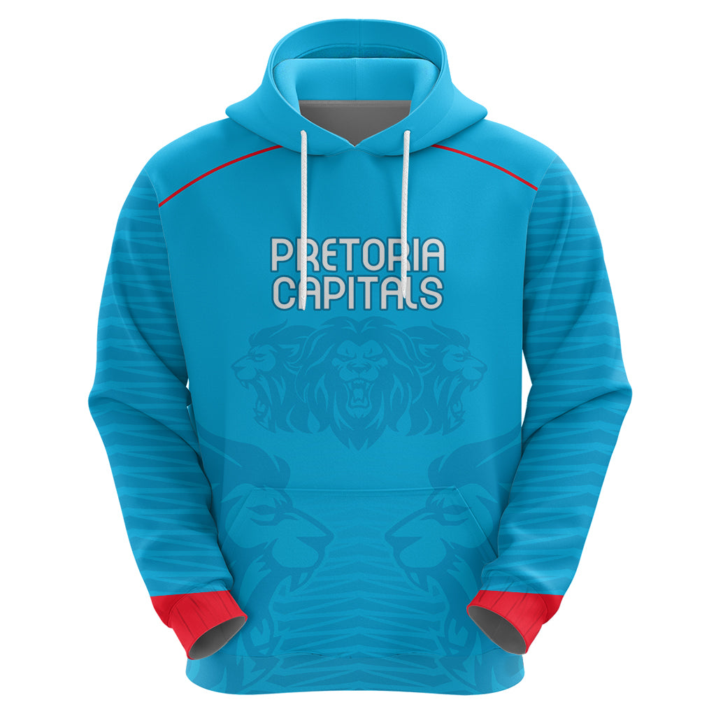 Pretoria Capitals Custom Hoodie South African Cricket 2024 Sporty LT9 - Vibe Hoodie Shop