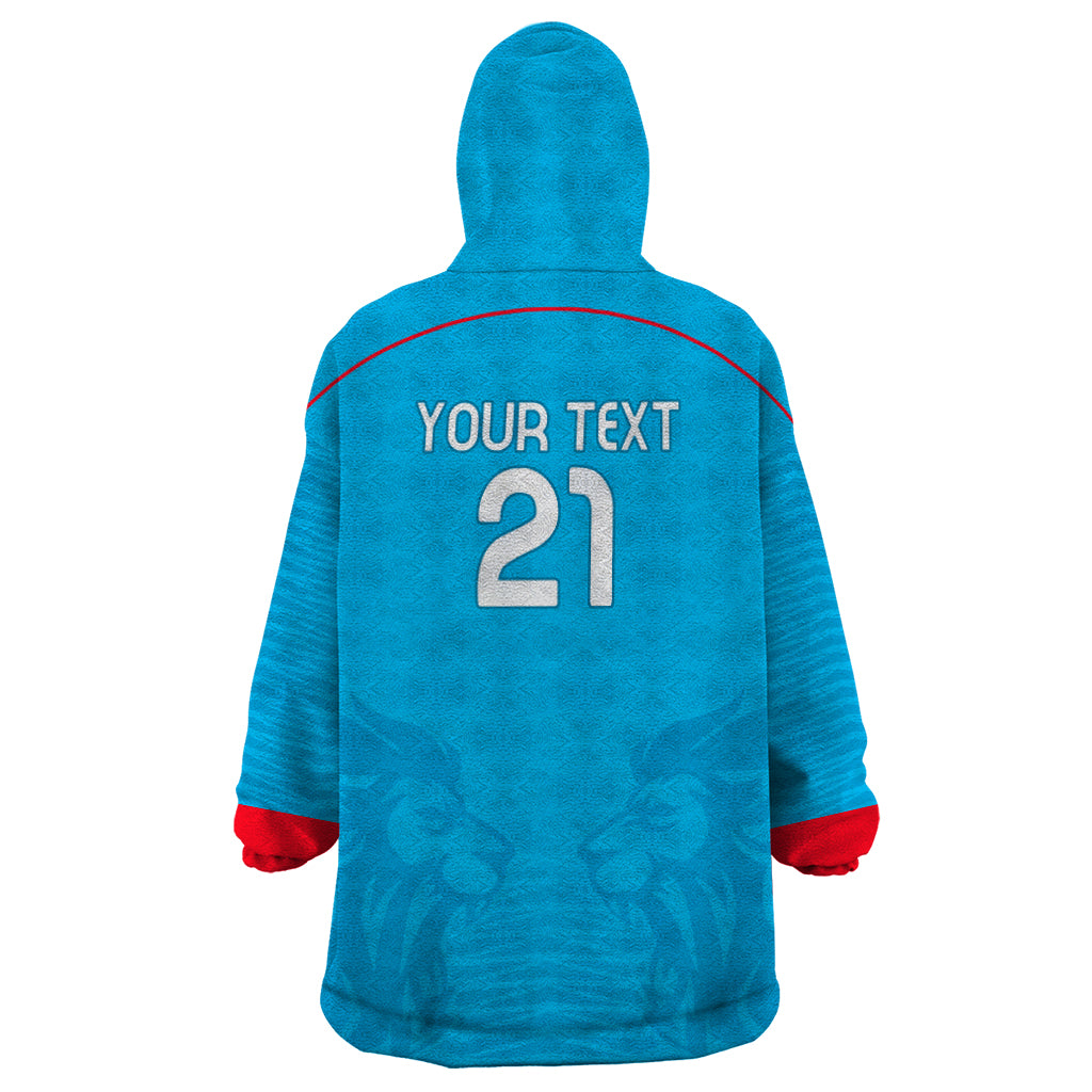 Pretoria Capitals Custom Wearable Blanket Hoodie South African Cricket 2024 Sporty - Vibe Hoodie Shop