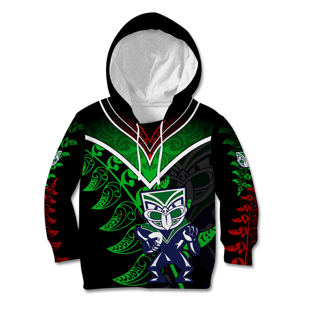 personalised-new-zealand-rugby-silver-fern-kid-hoodie-the-maori-warriors