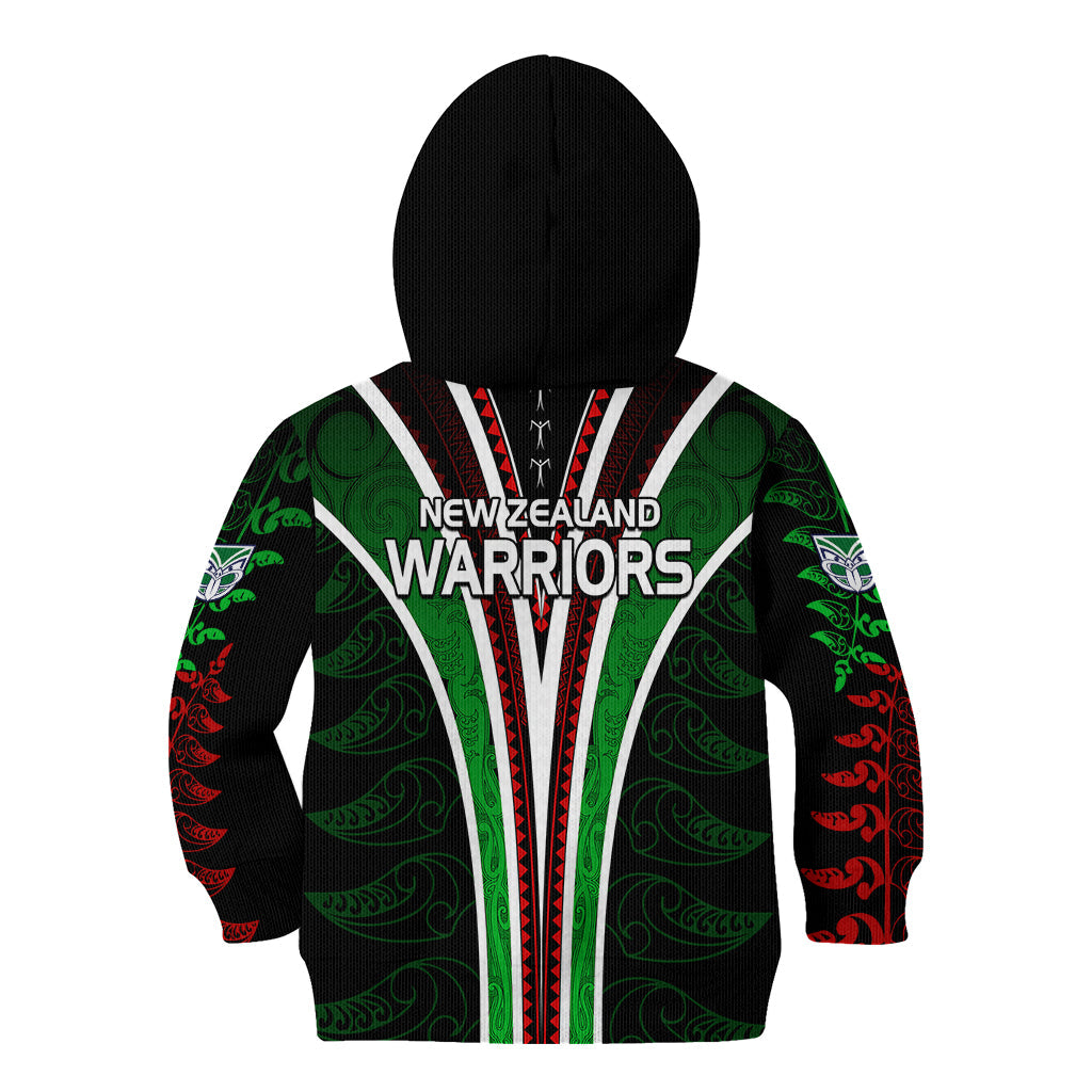 personalised-new-zealand-rugby-silver-fern-kid-hoodie-the-maori-warriors