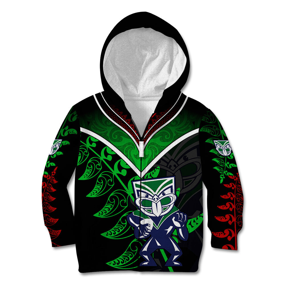 personalised-new-zealand-rugby-silver-fern-kid-hoodie-the-maori-warriors
