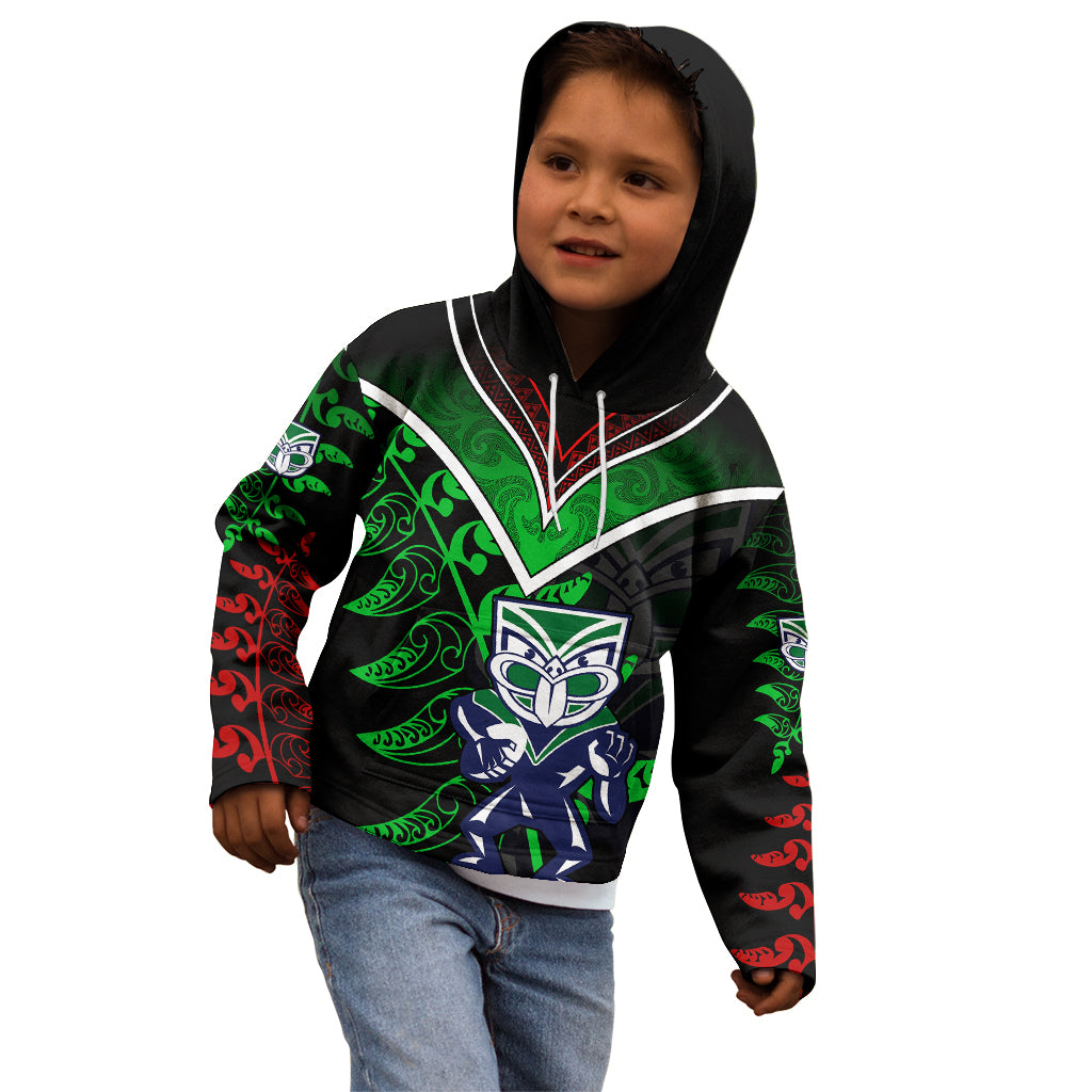 personalised-new-zealand-rugby-silver-fern-kid-hoodie-the-maori-warriors