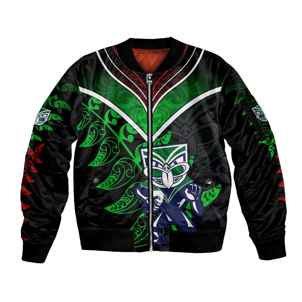 personalised-new-zealand-rugby-silver-fern-sleeve-zip-bomber-jacket-the-maori-warriors