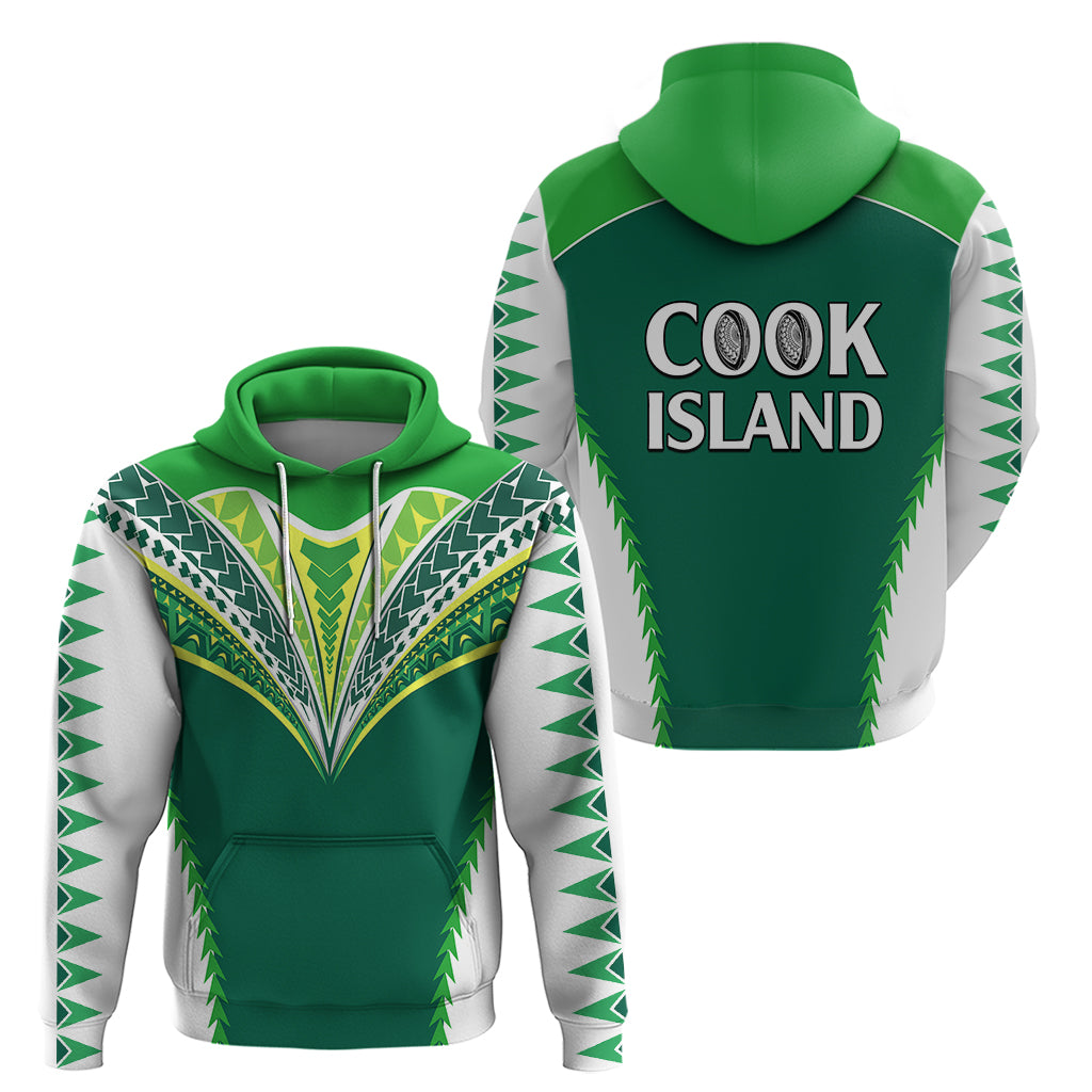 Polynesian Pride Cook Islands Rugby Hoodie No1 LT9 - Vibe Hoodie Shop