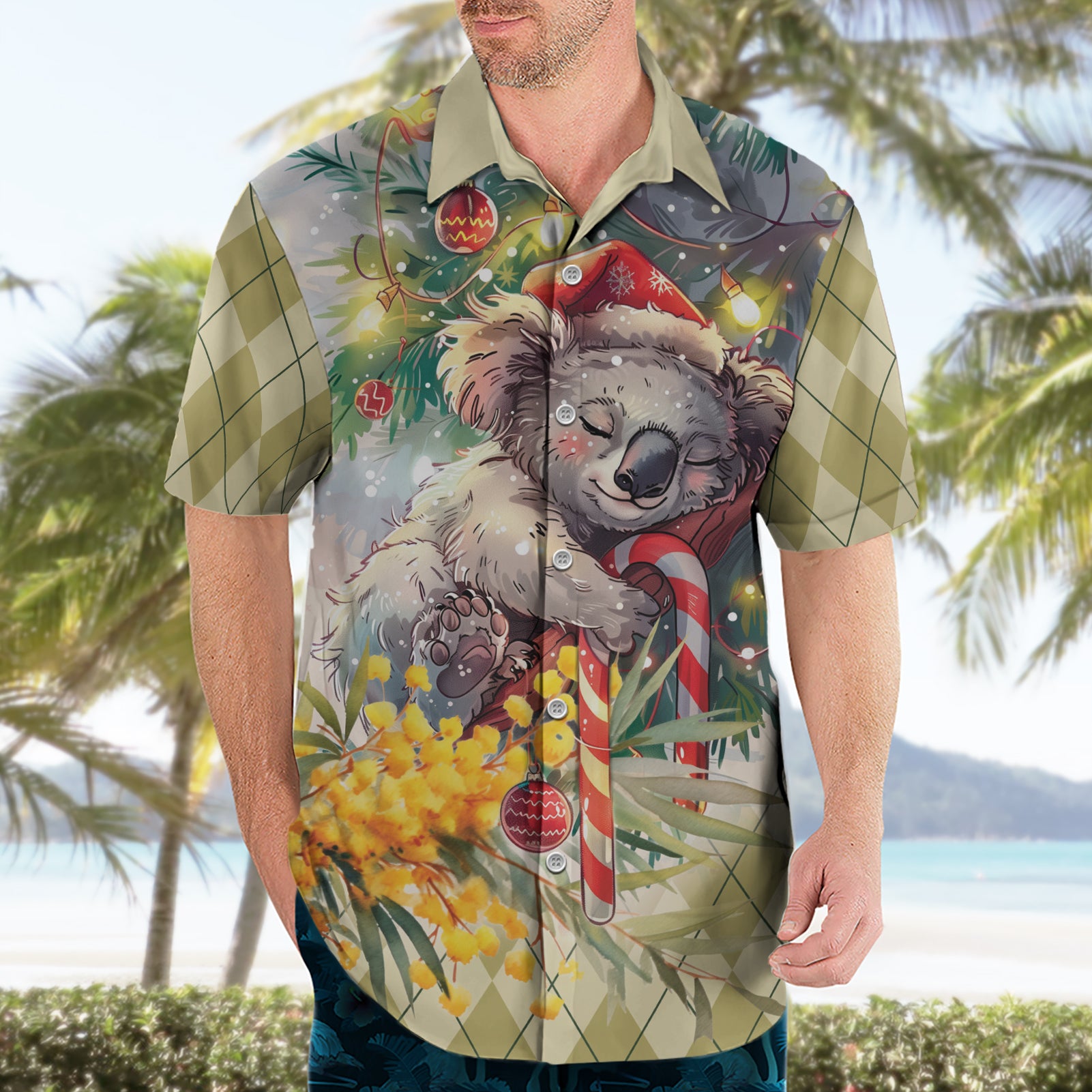 Have A Koala-ty Christmas in July Hawaiian Shirt - Vibe Hoodie Shop