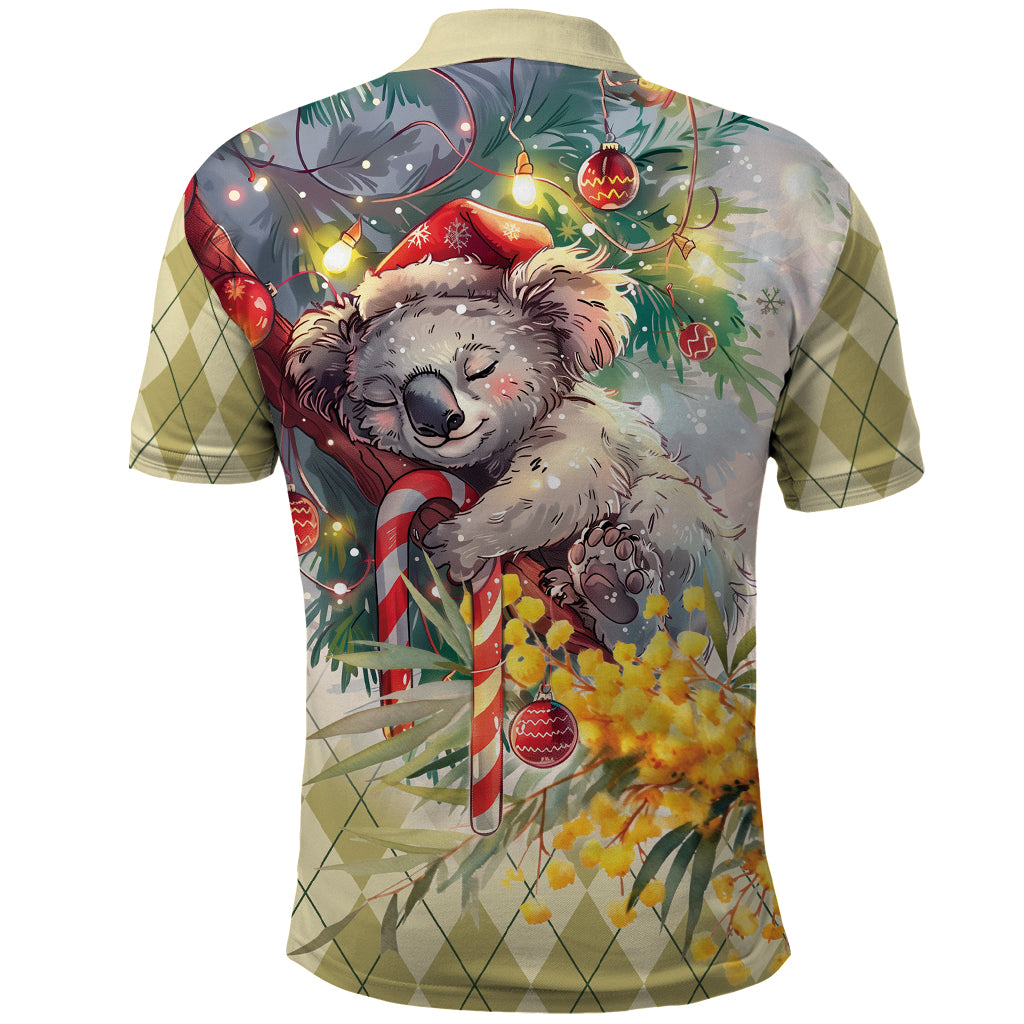 Have A Koala-ty Christmas in July Polo Shirt LT9 - Vibe Hoodie Shop