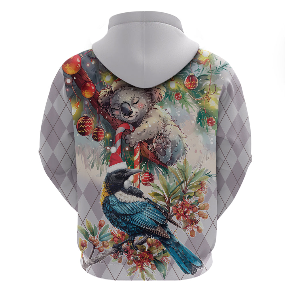 Koala and Tui Bird Christmas in July Hoodie LT9 - Vibe Hoodie Shop