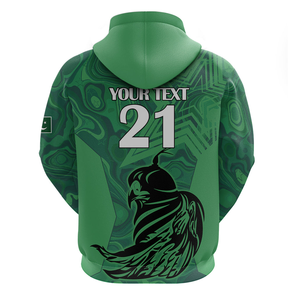 Custom Pakistan Cricket Hoodie Go Falcon World Cup 2023 Sporty Style LT9 - Vibe Hoodie Shop