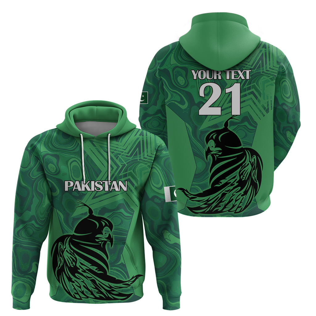 Custom Pakistan Cricket Hoodie Go Falcon World Cup 2023 Sporty Style LT9 - Vibe Hoodie Shop