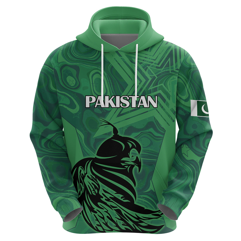 Custom Pakistan Cricket Hoodie Go Falcon World Cup 2023 Sporty Style LT9 - Vibe Hoodie Shop