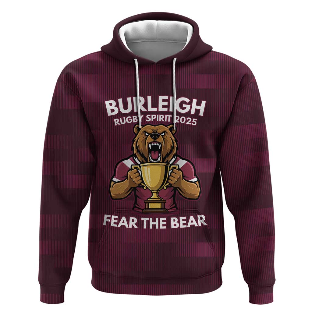 Pride of Burleigh Rugby Spirit Custom Hoodie Queensland Grand Final Edition 2025 - Vibe Hoodie