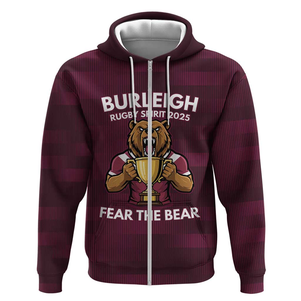 Pride of Burleigh Rugby Spirit Custom Hoodie Queensland Grand Final Edition 2025 - Vibe Hoodie