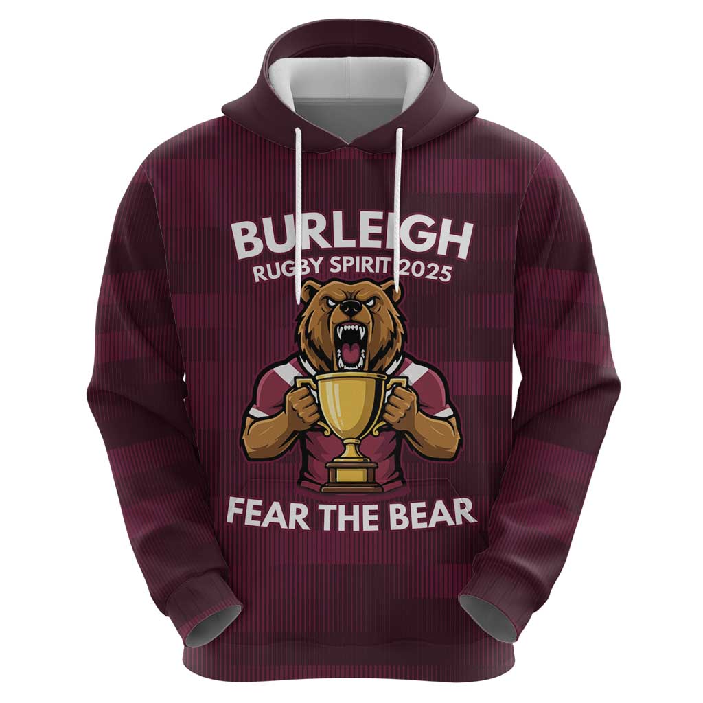 Pride of Burleigh Rugby Spirit Custom Hoodie Queensland Grand Final Edition 2025 - Vibe Hoodie