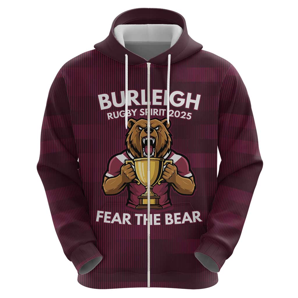 Pride of Burleigh Rugby Spirit Custom Hoodie Queensland Grand Final Edition 2025 - Vibe Hoodie