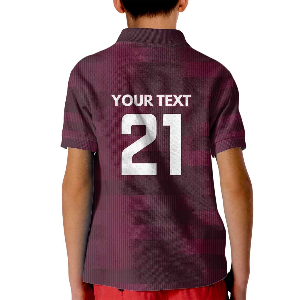 Pride of Burleigh Rugby Spirit Custom Kid Polo Shirt Queensland Grand Final Edition 2025 - Vibe Hoodie