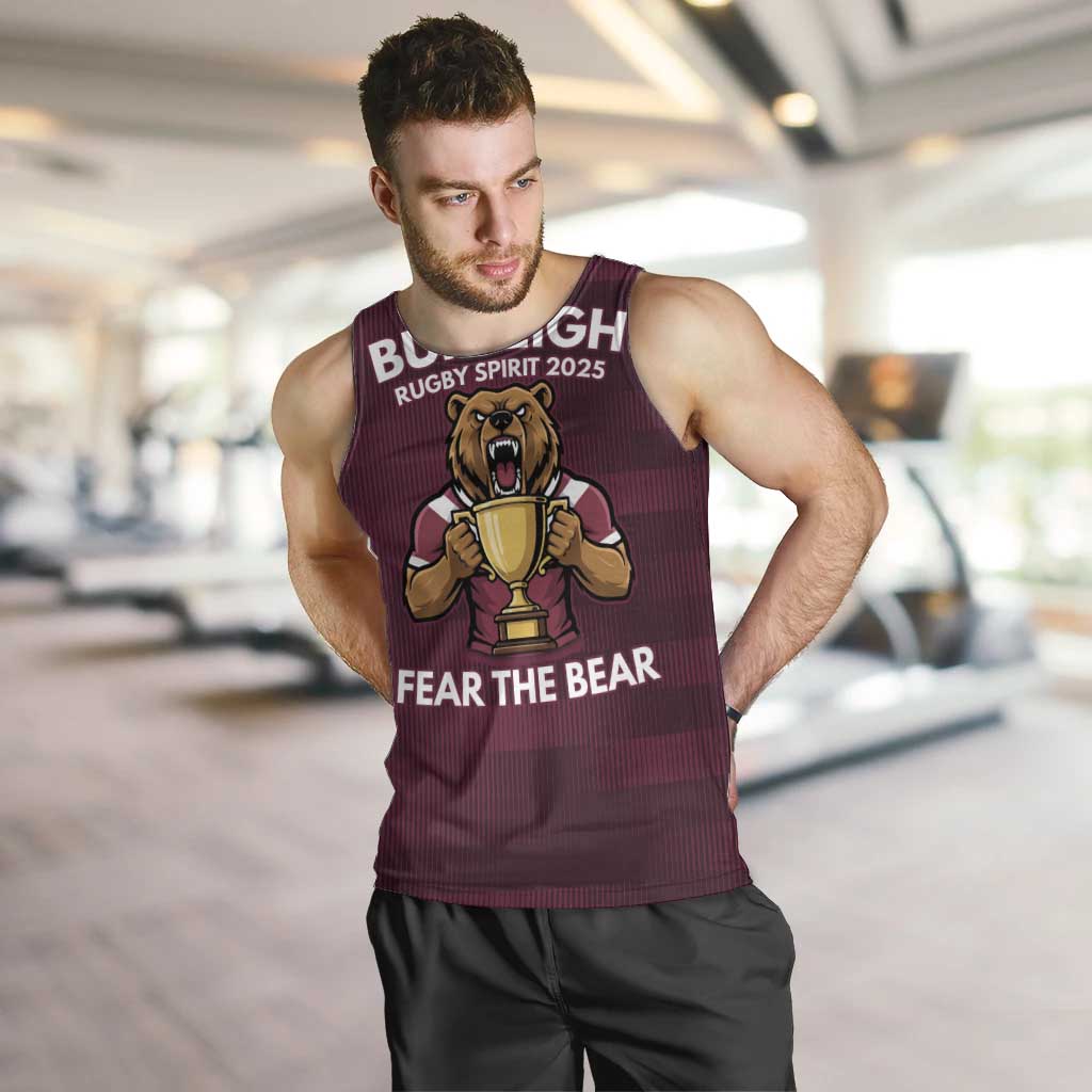 Pride of Burleigh Rugby Spirit Custom Men Tank Top Queensland Grand Final Edition 2025 - Vibe Hoodie