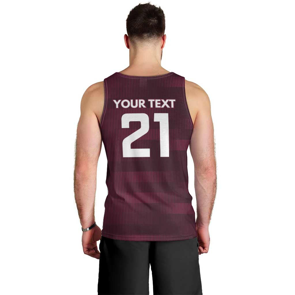 Pride of Burleigh Rugby Spirit Custom Men Tank Top Queensland Grand Final Edition 2025 - Vibe Hoodie