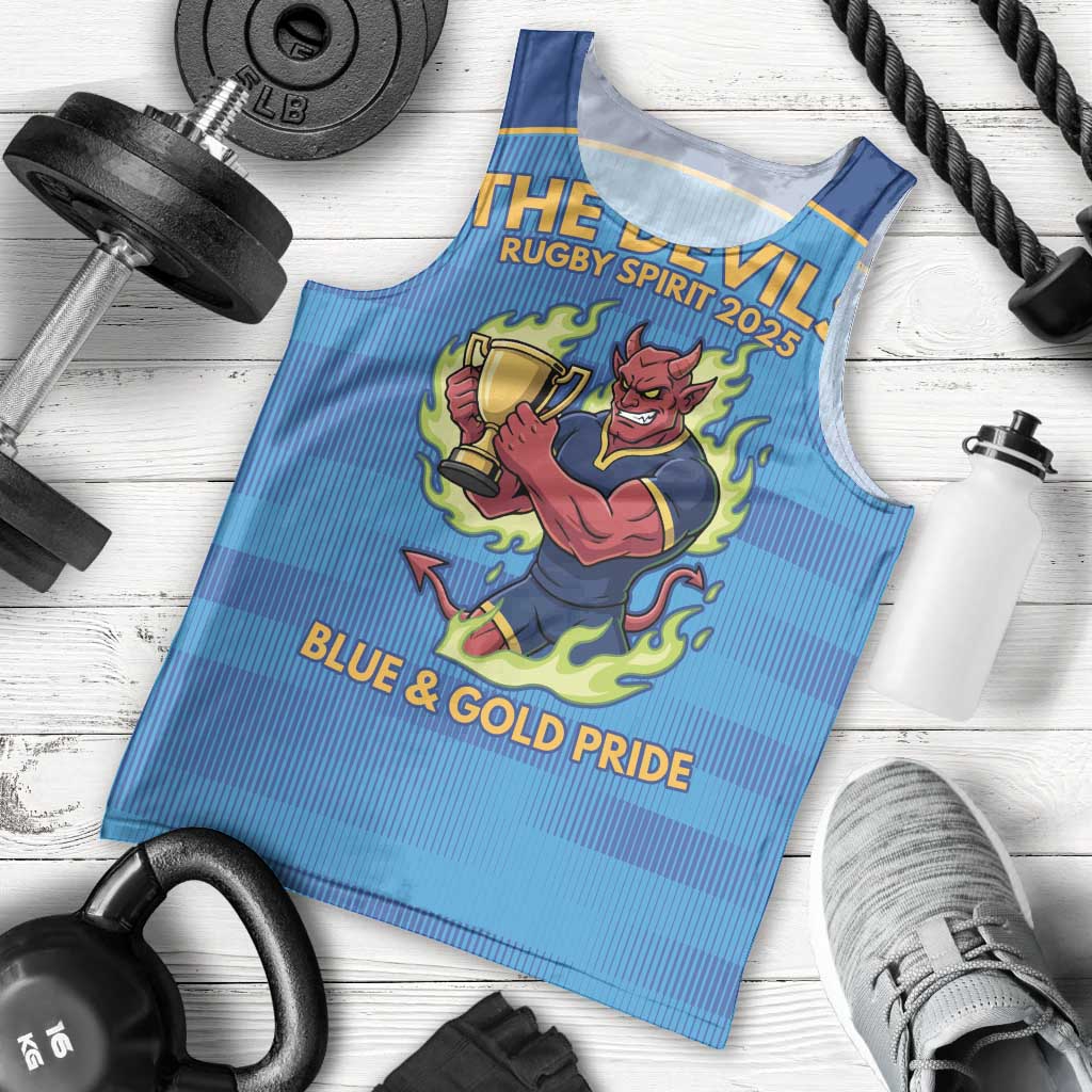 Pride of Norths Rugby Spirit Custom Men Tank Top Queensland Grand Final Edition 2025 - Vibe Hoodie