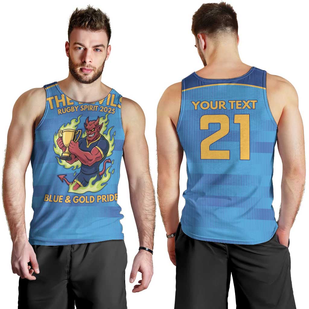 Pride of Norths Rugby Spirit Custom Men Tank Top Queensland Grand Final Edition 2025 - Vibe Hoodie