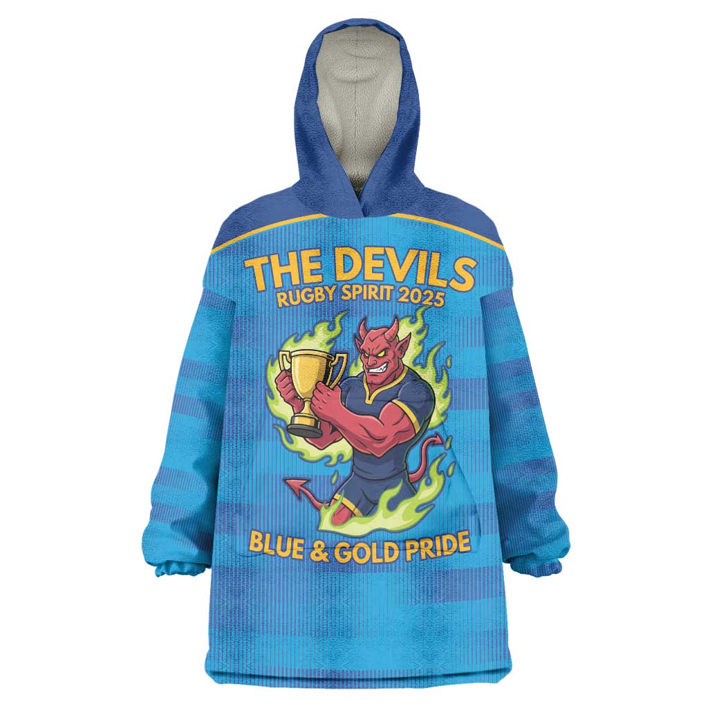 Pride of Norths Rugby Spirit Custom Wearable Blanket Hoodie Queensland Grand Final Edition 2025 - Vibe Hoodie