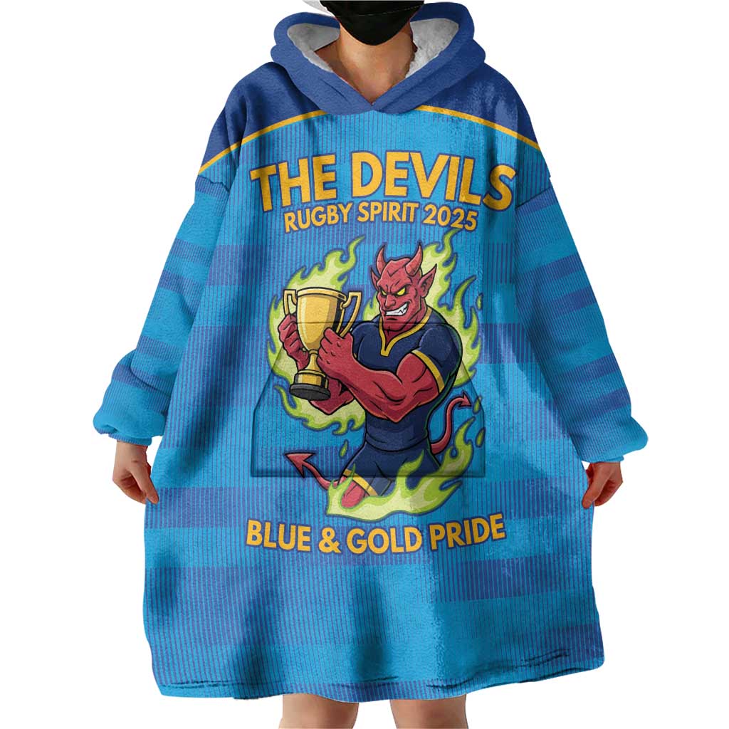 Pride of Norths Rugby Spirit Custom Wearable Blanket Hoodie Queensland Grand Final Edition 2025 - Vibe Hoodie