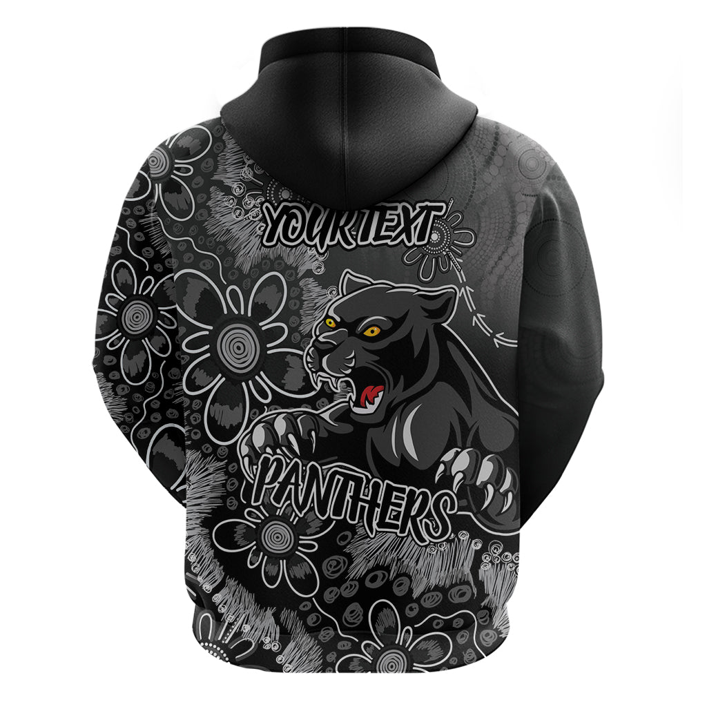 Personalised Panthers NAIDOC Week 2024 Hoodie Aboriginal Fire Burning Sparks LT9 - Vibe Hoodie Shop